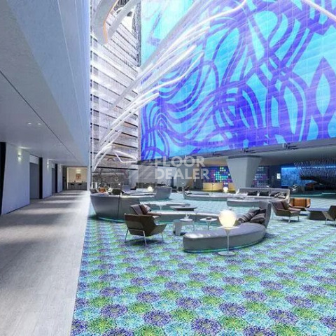 Forbo Flotex by Mac Stopa 360001 f Blue Anemone фото 2 | FLOORDEALER
